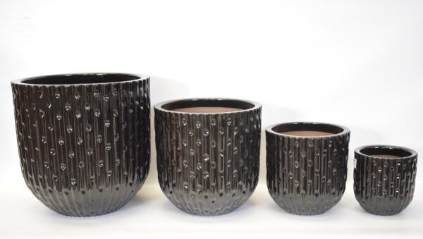 MP3218-BK SARDIS PLANTER SET OF 4