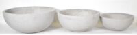 681018-GY BOWL SET OF 3-50% DISCOUNT