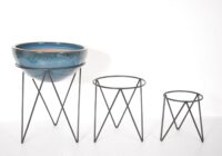 MP2233-BK METAL STAND SET OF 3