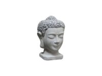 8669976-GY BUDDHA HEAD ORNAMENT