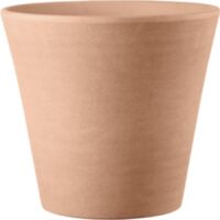 DE4449-WH VASO CONICO WHITE PLANTER