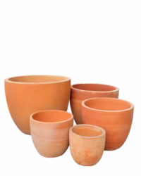 SH031-TE VALENO TERRA PLANTER SET OF 5